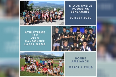Stage Multi-Activités Juillet 2020 Eveils-Poussins-Benjamins