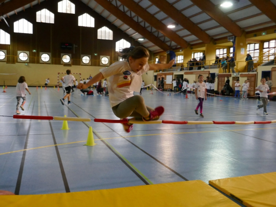Kid&#039;s Athlé Chambéry - Une centaine de participant au gymnase Boutron
